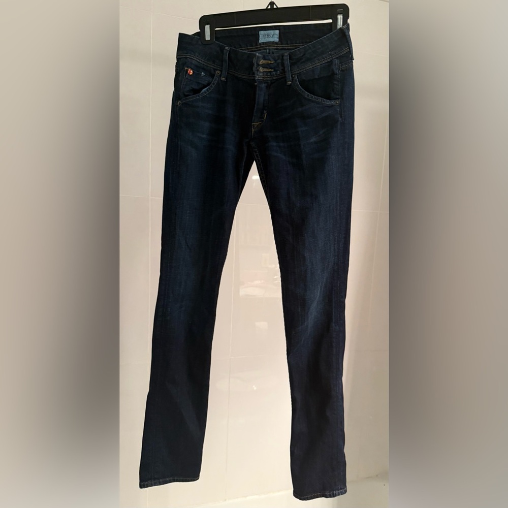 Hudson Collin Flap Skinny - Low Rise Jeans